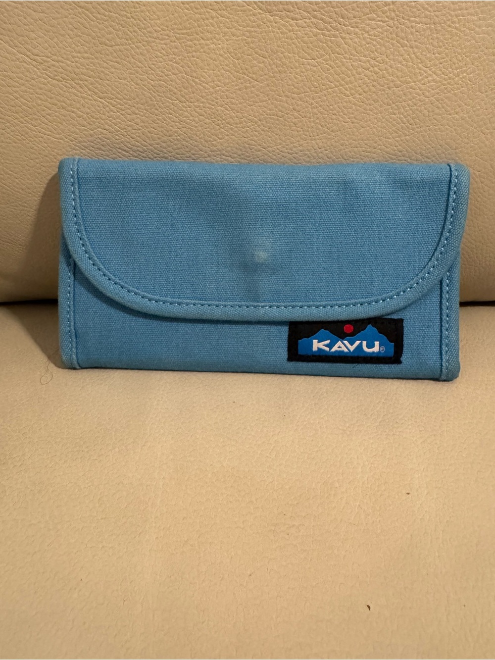 Kavu Light Blue Canvas Wallet